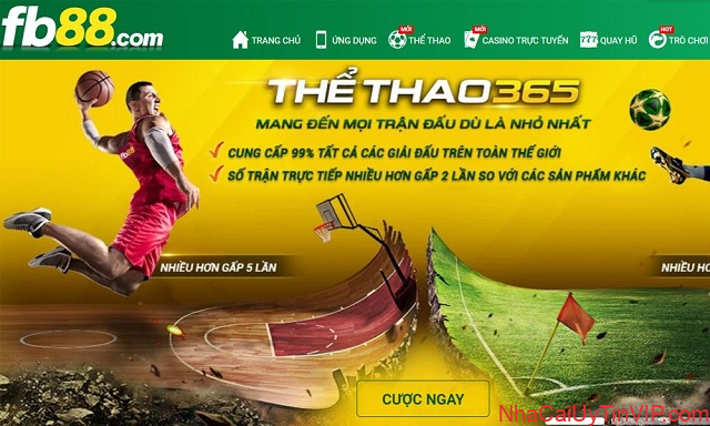 Dịch vụ FB88 kèo bóng đá trực tuyến uy tín hàng đầu Việt Nam